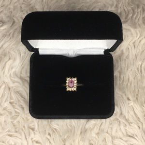 💛2 for $20💛 Antique Vintage Amethyst Ring